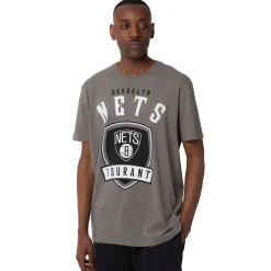 Sale T-shirt Grigia da Uomo in Cotone con stampa NBA Uomo Abbigliamento Nba|T-Shirt Uomo