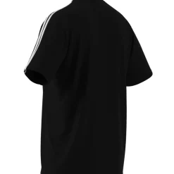 Outlet T-shirt nera da allenamento uomo Train Essentials 3-Stripes Uomo Abbigliamento Adidas|T-Shirt Uomo