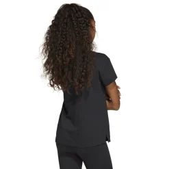 Sale T-shirt nera da Bambina JG GLAM a maniche corte con logo Bambino Abbigliamento Adidas|T-Shirt Bambino