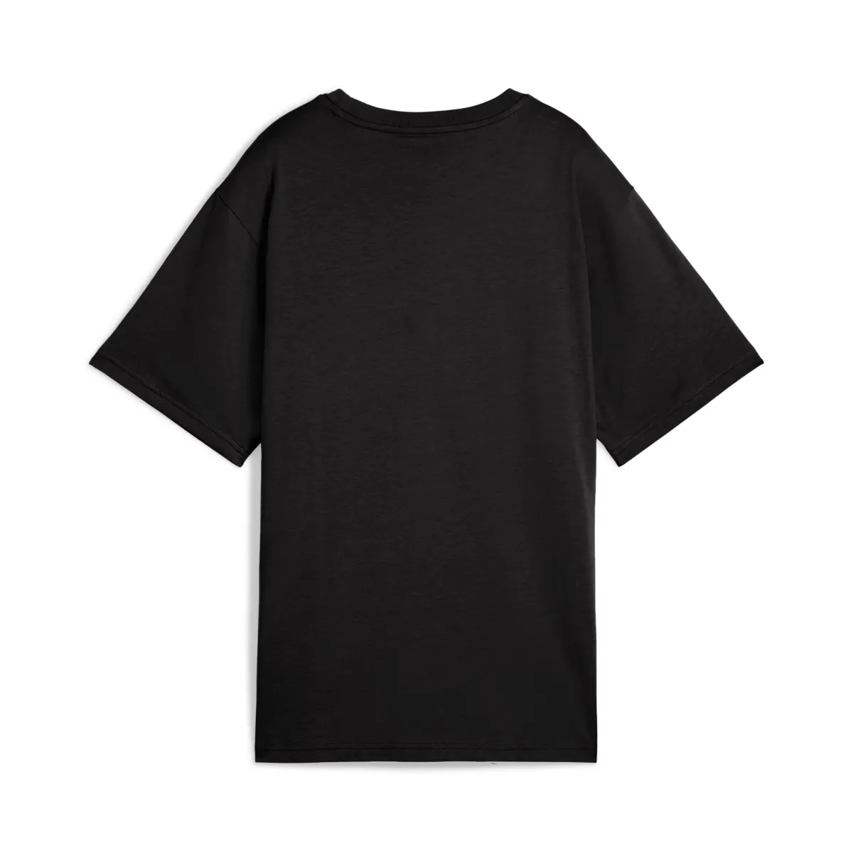 Sale T-shirt nera da Donna con logo frontale in contrasto Donna Abbigliamento Puma|T-Shirt Donna