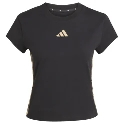 Best T-shirt nera da Donna con dettagli stampa W AOP TEE Donna Abbigliamento Adidas|T-Shirt Donna