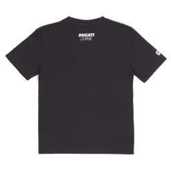 T-shirt nera da Ragazzo con stampa frontale Corse Bambino Abbigliamento Ducati|T-Shirt Bambino