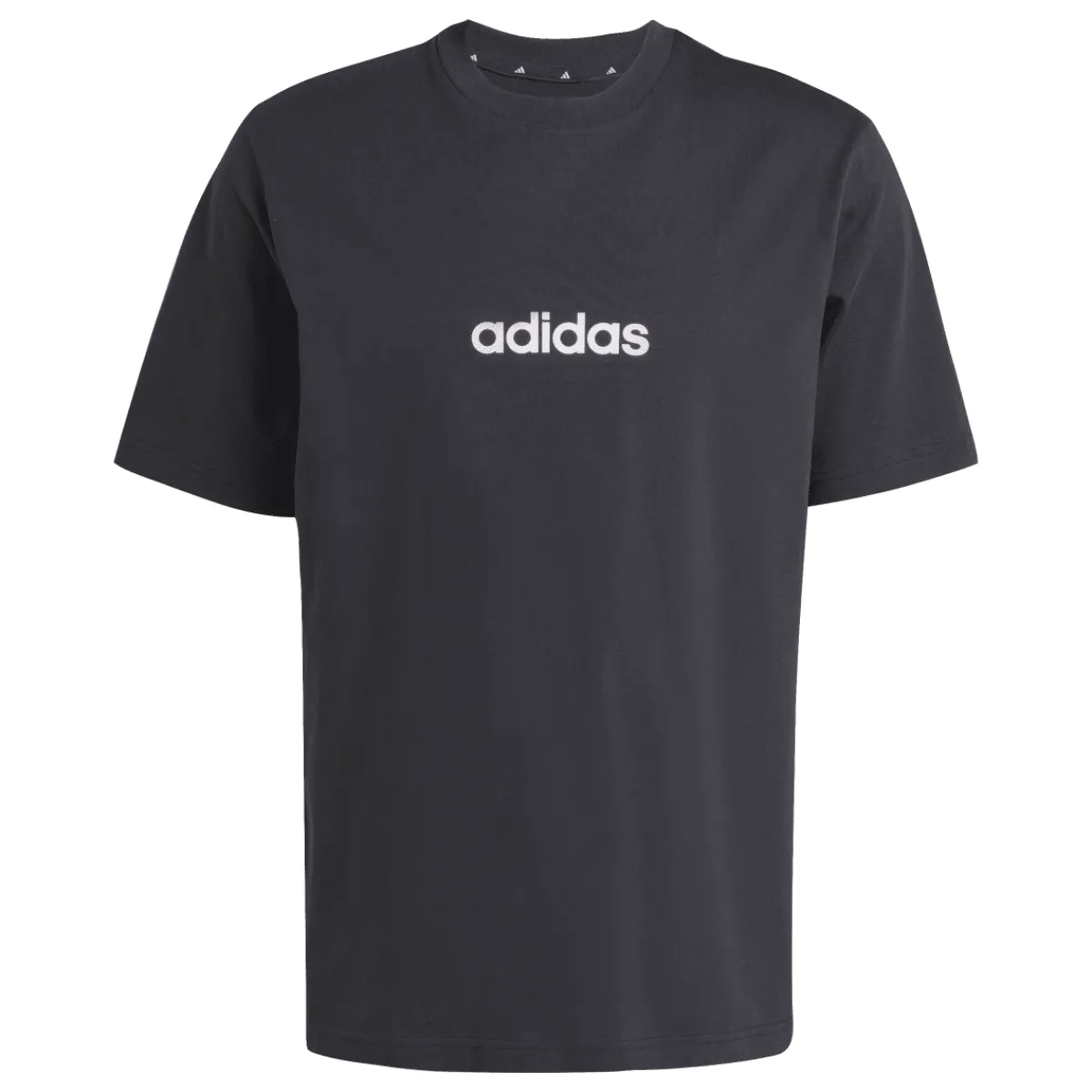 T-shirt nera da Uomo M LIN SJ T Uomo Abbigliamento Adidas|T-Shirt Uomo