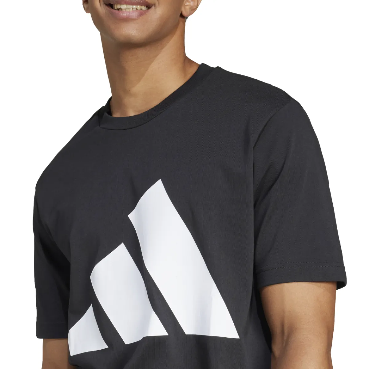 Discount T-shirt nera da Uomo con logo M BL SJ T Uomo Abbigliamento Adidas|T-Shirt Uomo