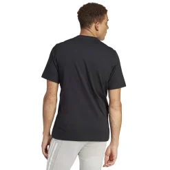 New T-shirt nera da uomo con logo camouflage Badge of Sport Uomo Abbigliamento Adidas|T-Shirt Uomo