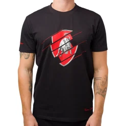 New T-shirt nera da uomo con logo Uomo T-Shirt Uomo|Abbigliamento Sportivo Uomo