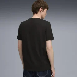 Sale T-shirt nera da Uomo con logo Box Tee Uomo Abbigliamento Puma|T-Shirt Uomo