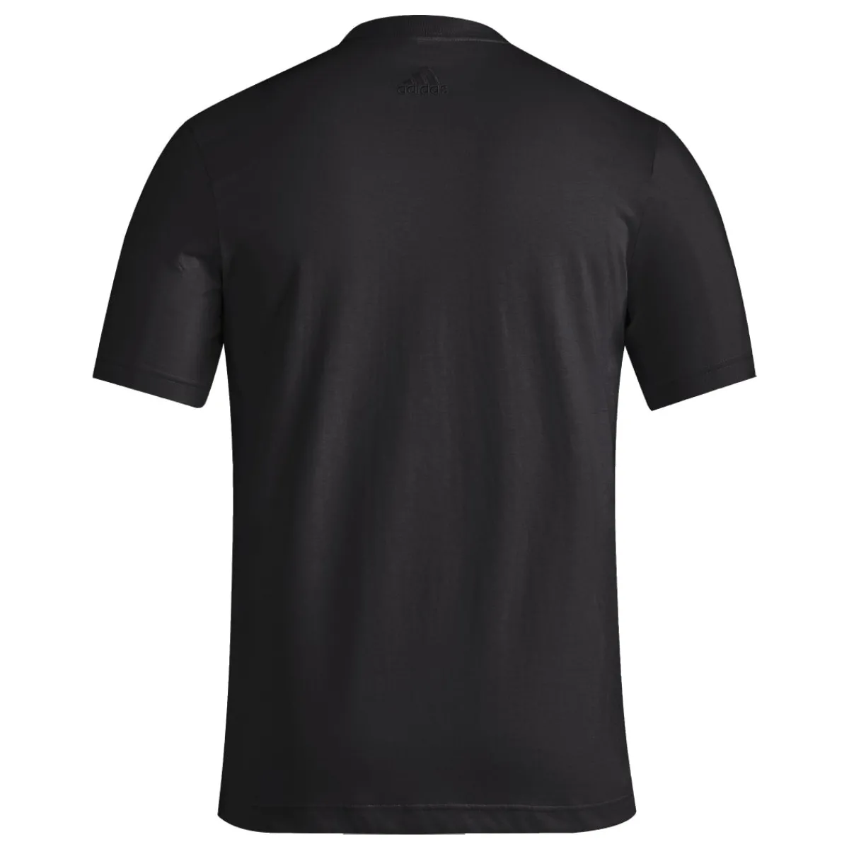 Sale T-shirt nera da uomo Essentials Single Jersey Linear Embroidered Logo Uomo Abbigliamento Adidas|T-Shirt Uomo