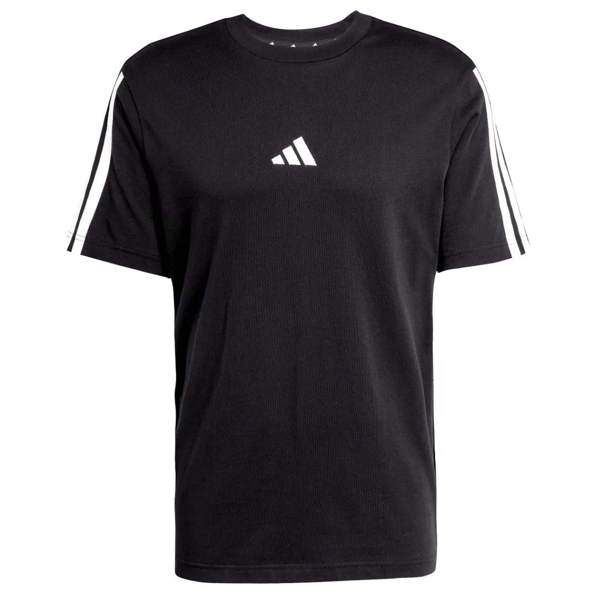 New T-shirt nera da Uomo in cotone con logo Uomo Abbigliamento Adidas|T-Shirt Uomo