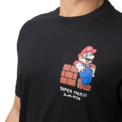 Best T-Shirt nera da Uomo videogame Nintendo Uomo T-Shirt Uomo|Abbigliamento Sportivo Uomo