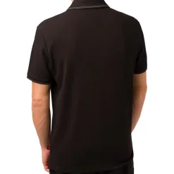 Online T-shirt polo da uomo nera Scrambler Uomo Abbigliamento Ducati|Polo Uomo