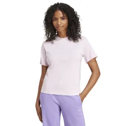 T-shirt rosa da Donna W SL SJ T Donna Abbigliamento Adidas|T-Shirt Donna