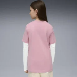 Online T-shirt rosa da Ragazza con logo ESS No. 1 Abbigliamento Puma