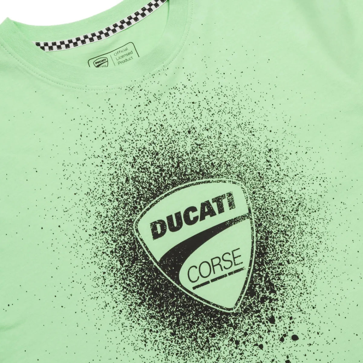 Sale T-shirt verde da bambino e ragazzo in cotone Corse con stampa Bambino Abbigliamento Ducati|T-Shirt Bambino
