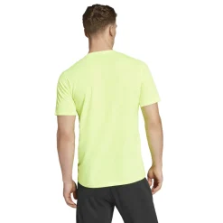 Sale T-shirt verde lime da Uomo con logo frontale Uomo Abbigliamento Adidas|T-Shirt Uomo