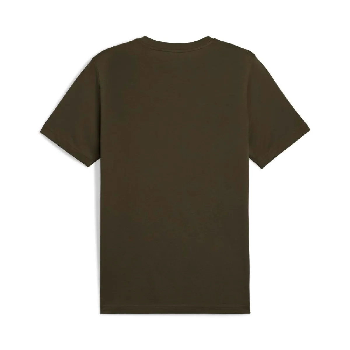 Sale T-shirt verde militare da Uomo con logo Uomo Abbigliamento Puma|T-Shirt Uomo