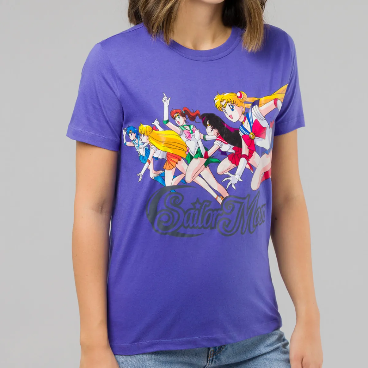 New T-shirt Viola da Donna in cotone Anime Vintage Donna T-Shirt Donna|Abbigliamento Moda Donna