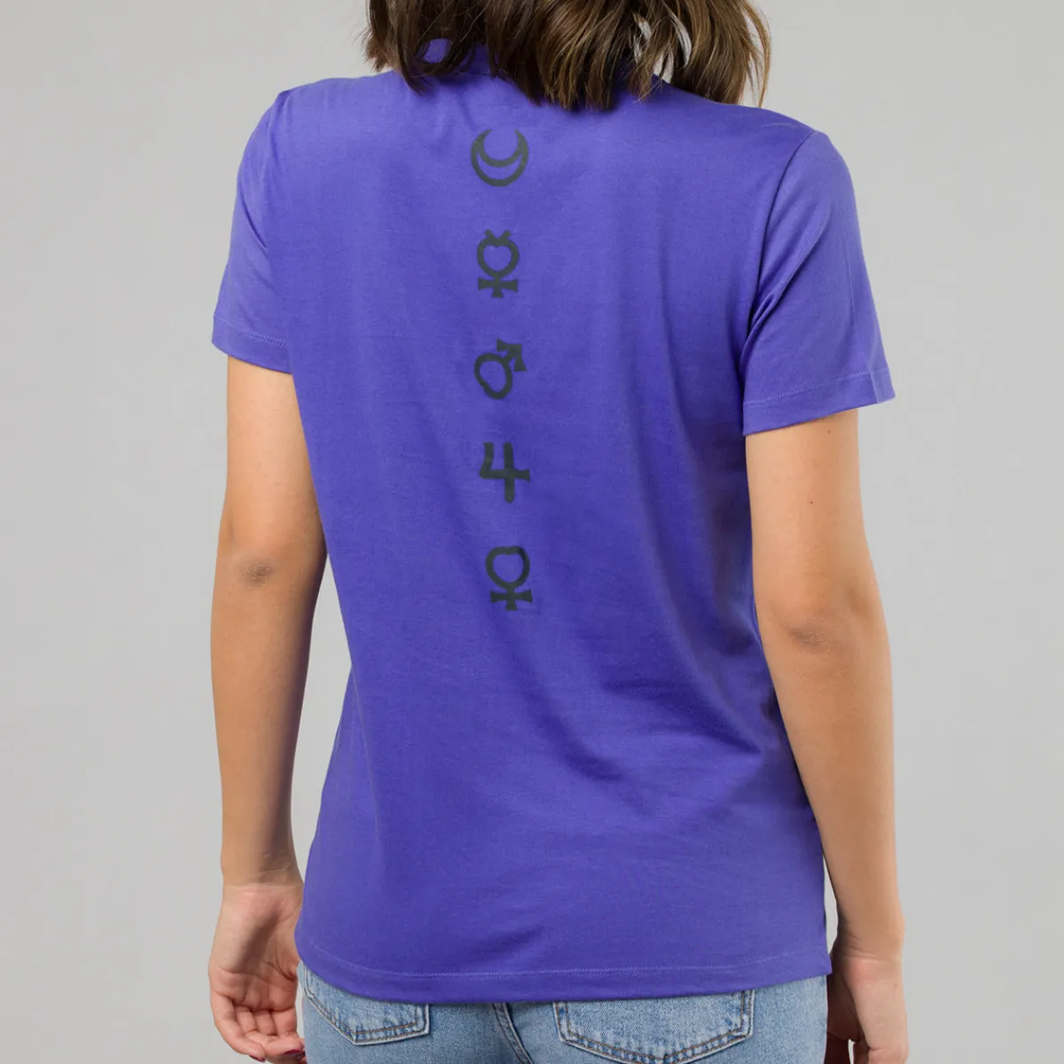 New T-shirt Viola da Donna in cotone Anime Vintage Donna T-Shirt Donna|Abbigliamento Moda Donna