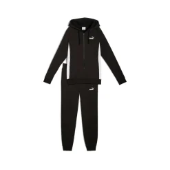 Best Tuta nera da Donna con cappuccio e full-zip FL Donna Abbigliamento Puma|Abbigliamento Sportivo Donna