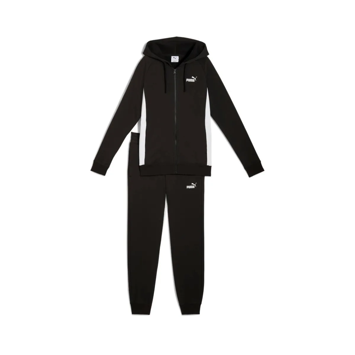 Best Tuta nera da Donna con cappuccio e full-zip FL Donna Abbigliamento Puma|Abbigliamento Sportivo Donna