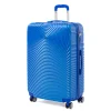 Valigia grande blu con ruote multidirezionali Valigie Grandi