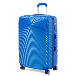 Valigia grande blu con ruote multidirezionali Valigie Grandi