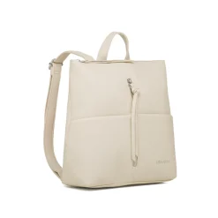 Clearance Zaino bianco off-white da Donna con logo in metallo Donna Zaini Donna