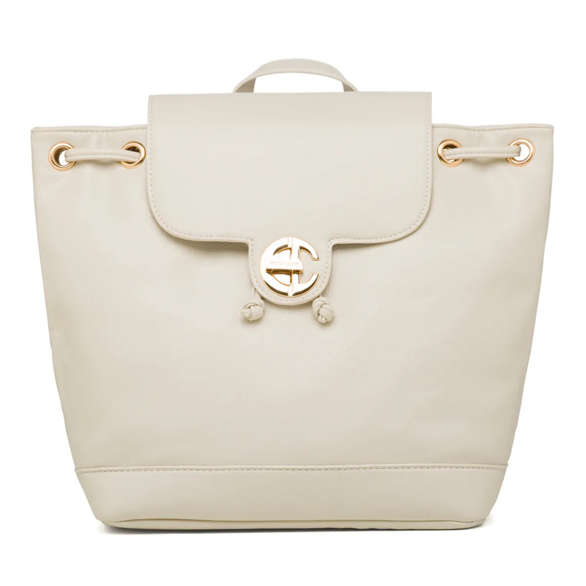 Hot Zaino bianco off-white da Donna con logo Donna Zaini Donna