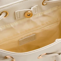 Hot Zaino bianco off-white da Donna con logo Donna Zaini Donna