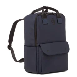 Sale Zaino blu da Uomo con tasca frontale Uomo Zaini Uomo