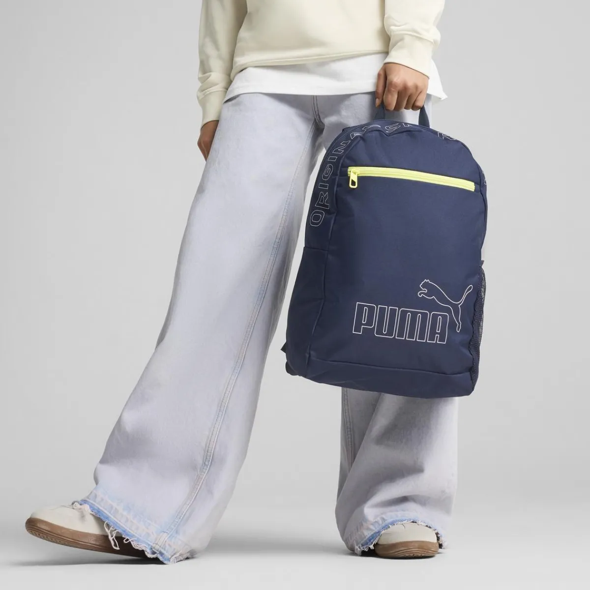 Best Zaino blu navy con dettaglio giallo Originals Bambino Borse E Zaini Da Viaggio|Zaini Sportivi