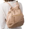Sale Zaino da donna beige con dettagli traforati Donna Zaini Donna