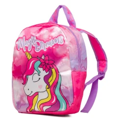 Best Zaino da scuola piccolo fucsia con Magic Land Bambino Zaini E Astucci