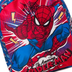 Hot Zaino da scuola piccolo rosso e blu con stampa Bambino Zaini E Astucci