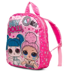 Outlet Zaino da scuola piccolo rosa con stampa L.O.L. Surprise! Bambino Zaini E Astucci