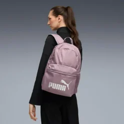Outlet Zaino lilla da Donna con logo bianco Bambino Borse E Zaini Da Viaggio|Zaini Sportivi