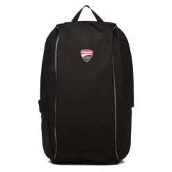 Zaino nero con badge Corse Zaini Sportivi