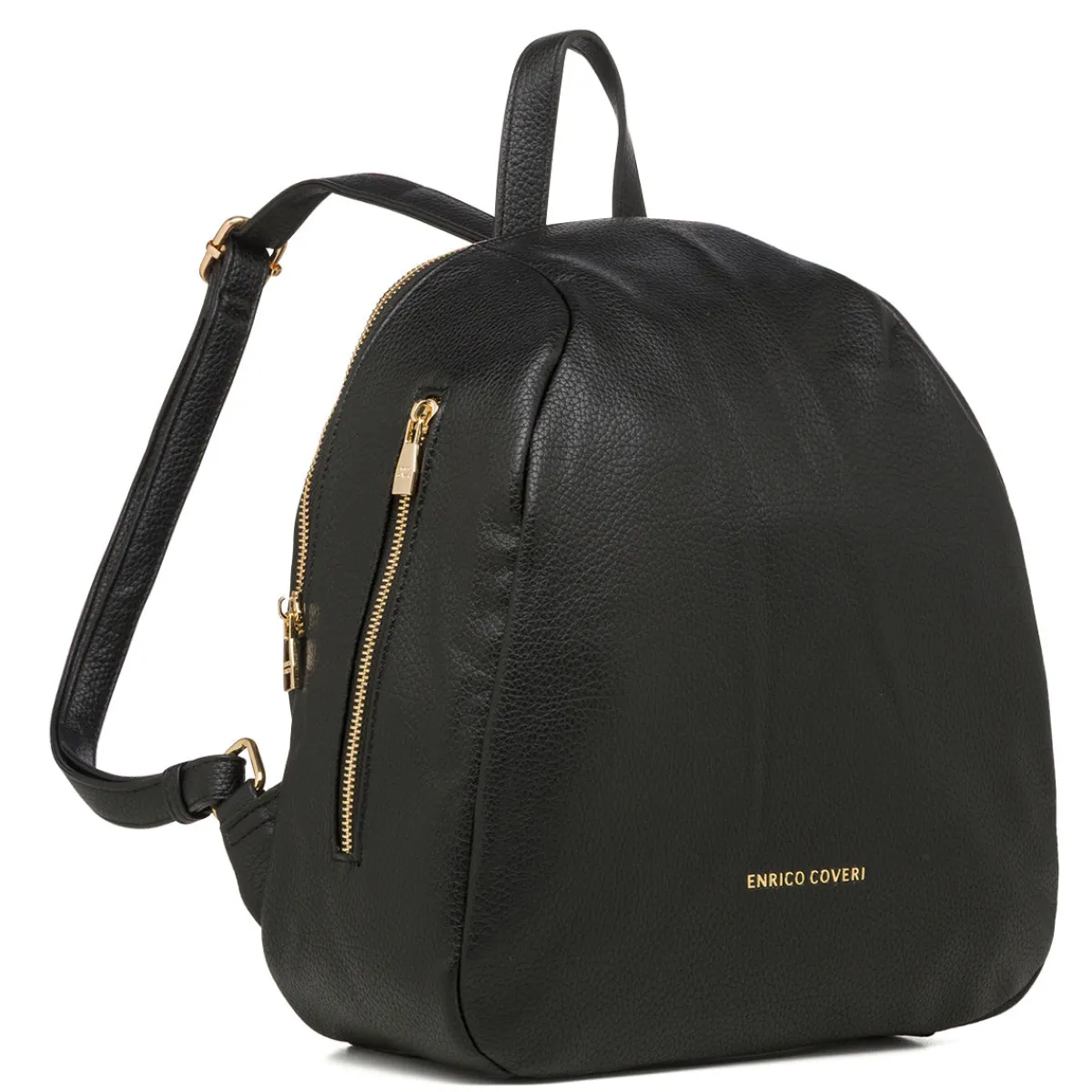 Online Zaino nero da Donna con dettagli dorati Donna Zaini Donna