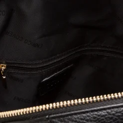 Online Zaino nero da Donna con dettagli dorati Donna Zaini Donna