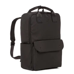 Discount Zaino nero da Uomo con tasca frontale Uomo Zaini Uomo