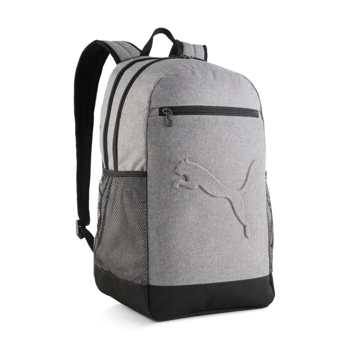 Hot Zaino Sportivo Grigio da Uomo con logo in rilievo Buzz Heather Zaini Sportivi