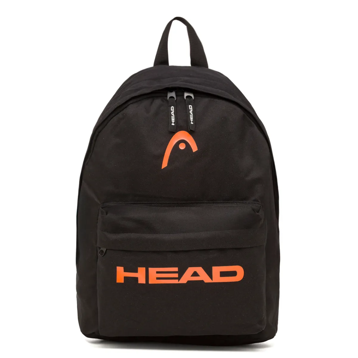 Sale Zaino sportivo nero Unisex con tasche e logo arancione Bambino Zaini Sportivi|Zaini E Astucci