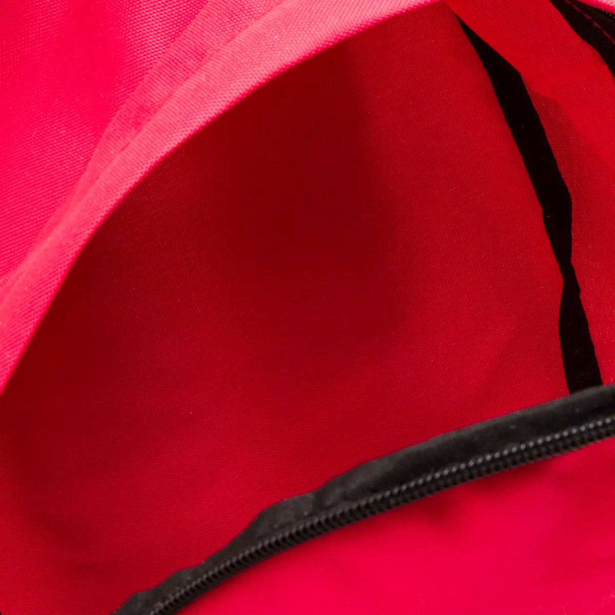 Zaino sportivo rosso Unisex con tasche e logo Bambino Zaini Sportivi|Zaini E Astucci