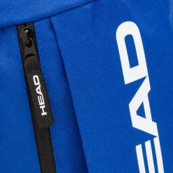 Outlet Zaino sportivo Unisex blu elettrico con tasca e logo bianco Bambino Zaini Sportivi|Zaini E Astucci