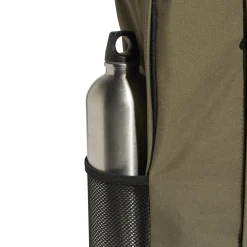 Sale Zaino sportivo verde con tasca e logo frontale Bambino Zaini Sportivi|Zaini E Astucci