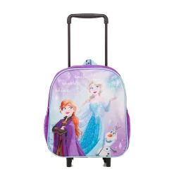 New Zaino trolley da scuola viola e lilla con stampa Bambino Zaini E Astucci